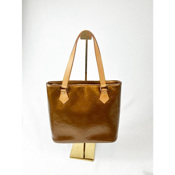 Louis Vuitton Handbags - LOUIS VUITTON Monogram Vernis Houston Tote – Bronze